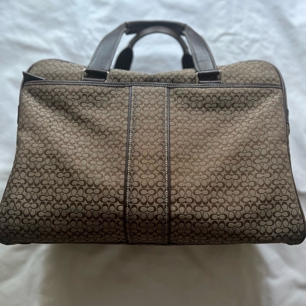Vintage coach briefcase